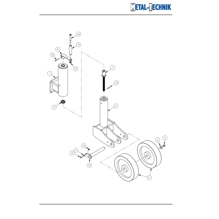 Części zamienne Pług składany TYTAN